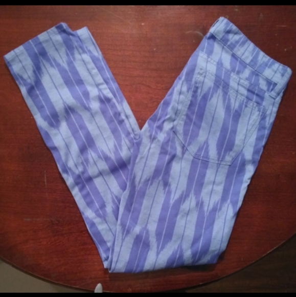 J. Crew Hydrangea Morning Sky Stretch Skinny Jeans - Picture 2 of 7